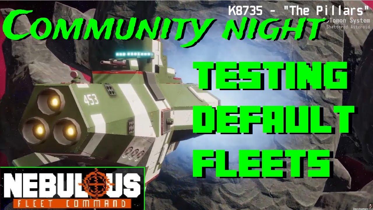 Community Night - Default Fleet Testing