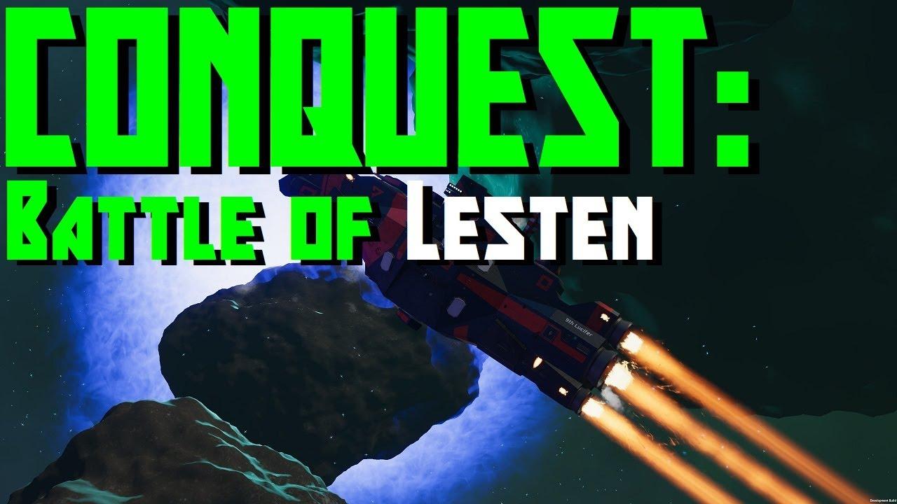 Conquest: Battle of Lesten Redux - Nebulous Fleet Command