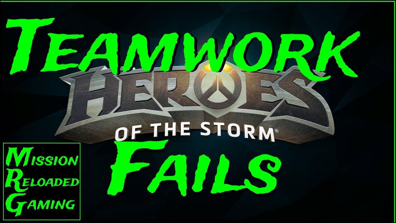 Heroes of the Storm - Teamwork Fails