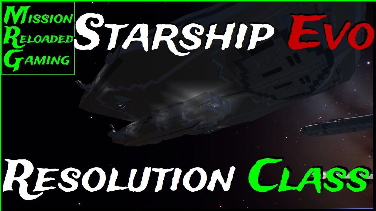 Starship EVO Expansions - Ep 11 - The Resolution Class - The Federation Fleet   Expansions Community