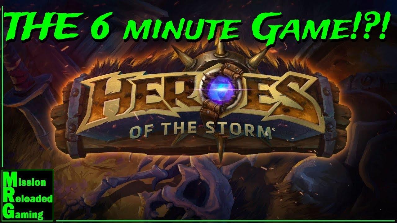 Heroes of the Storm - The 6 Minute Game?