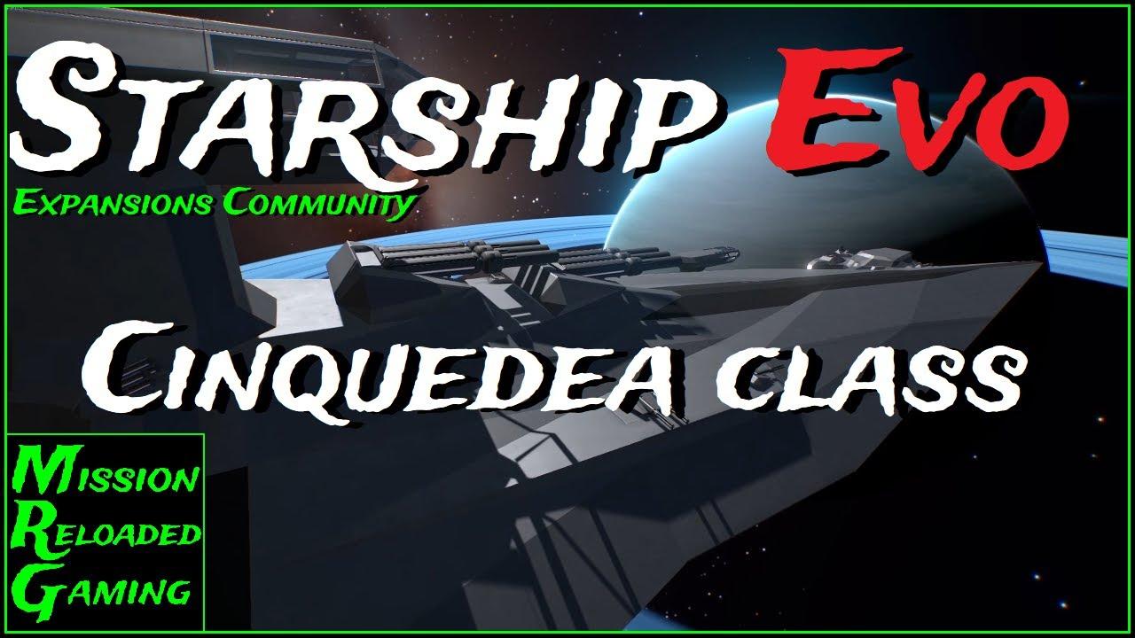 Starship EVO Expansions - Cinquedea - Ep 8 The Federation Fleet   Expansions Community