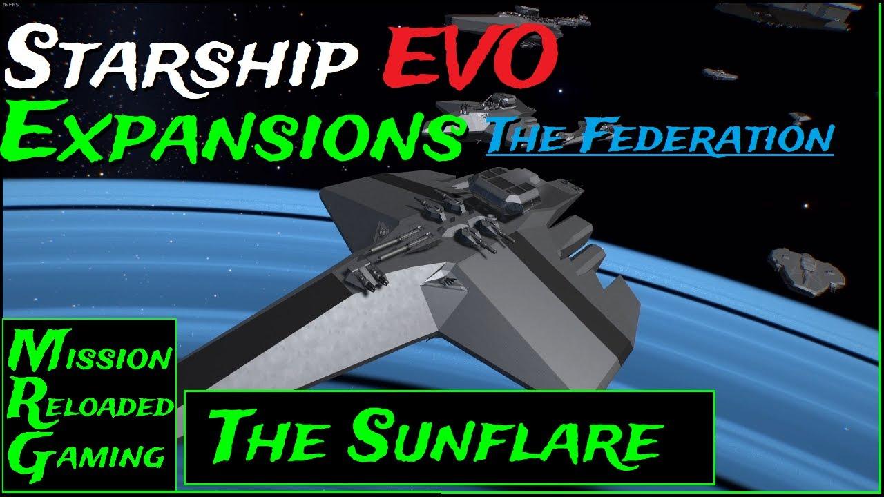 Starship EVO Expansions - Ep 2 - The Sunflair Support Frigate - The Federation Fleet