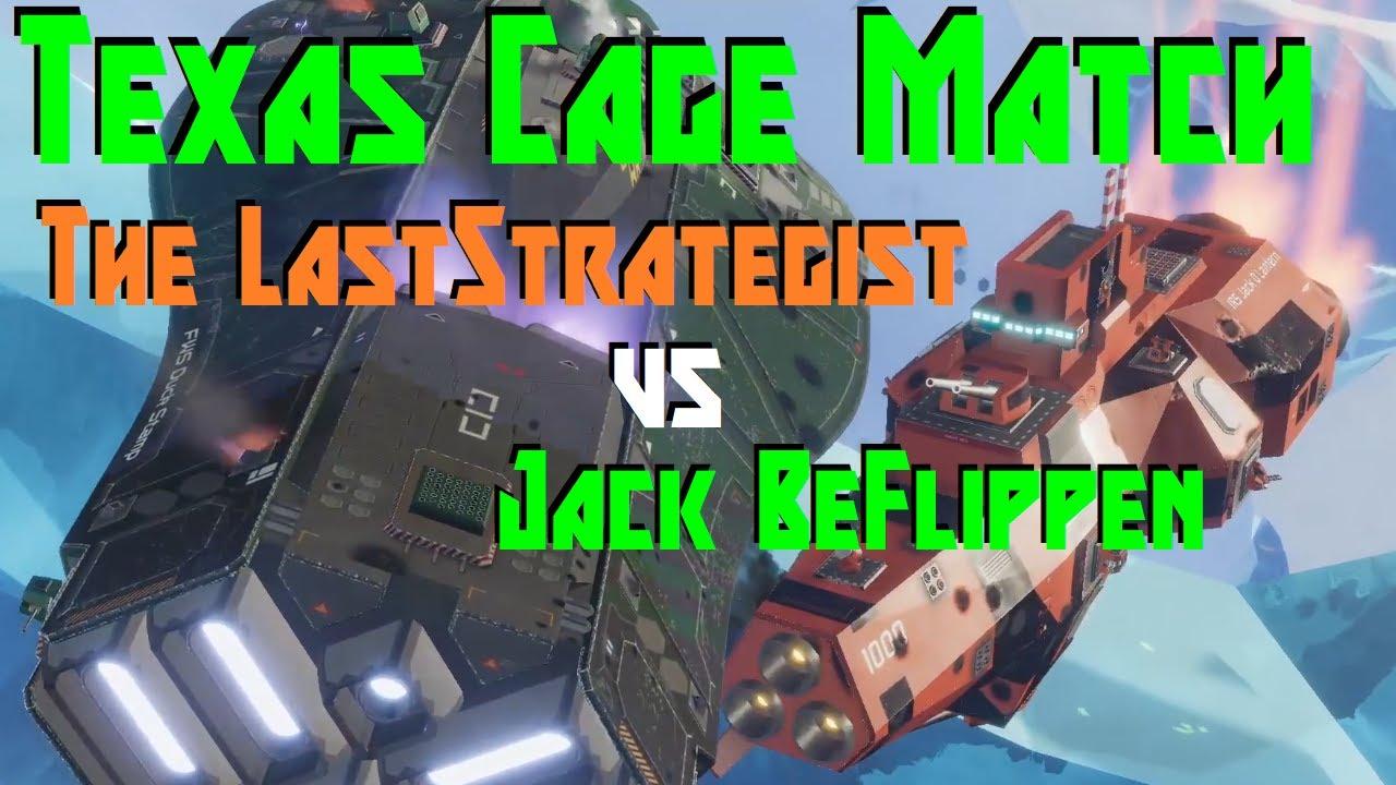 TheLastStrategist vs JackBeFlippen \\ TEXAS CAGE MATCH 1v1